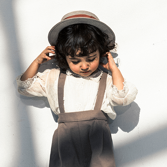 MARLMARL shorts × カンカン帽 = 夏らしいおしゃれアイテム