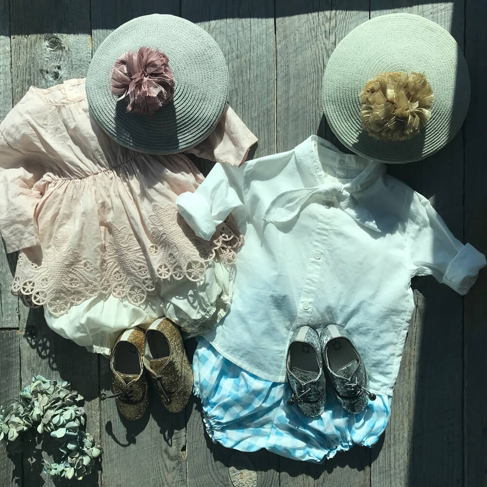 帽子や春らしいカラーリングのブルマーと合わせて軽やかに。 by MARLMARL