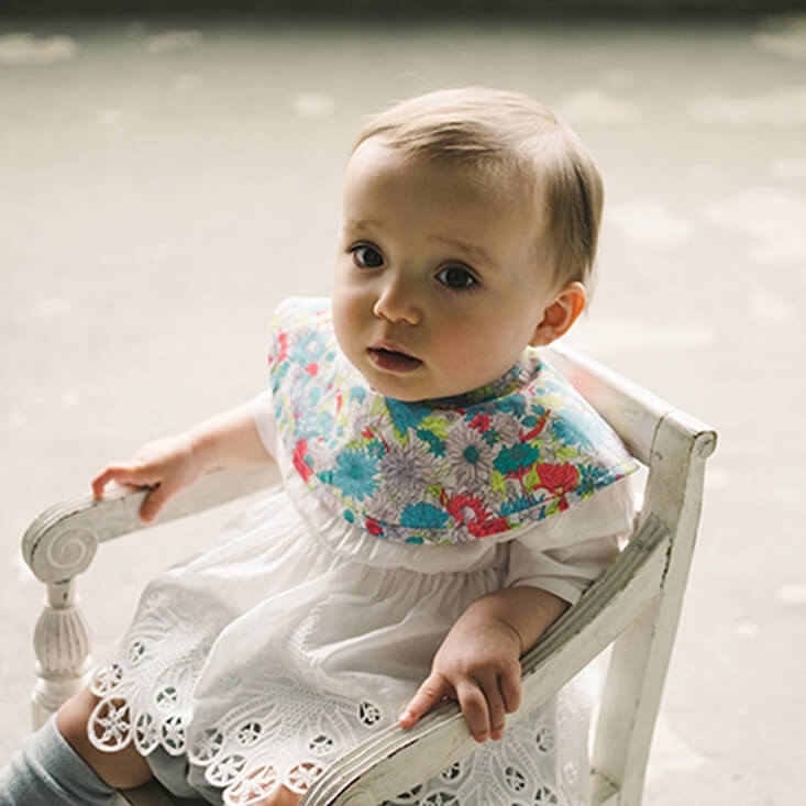 MARLMARL Bib botanique dahlia