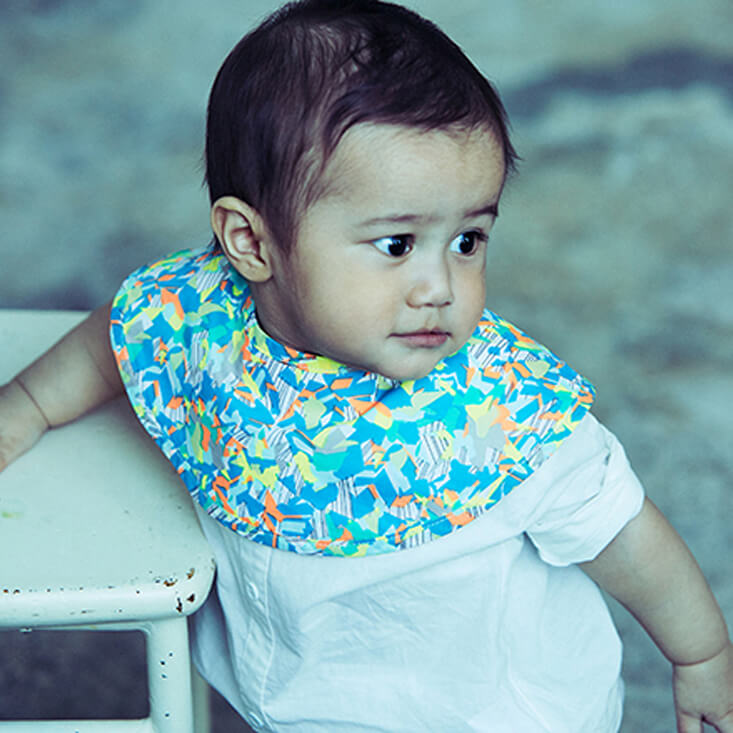 MARLMARL Bib botanique bluebonnet