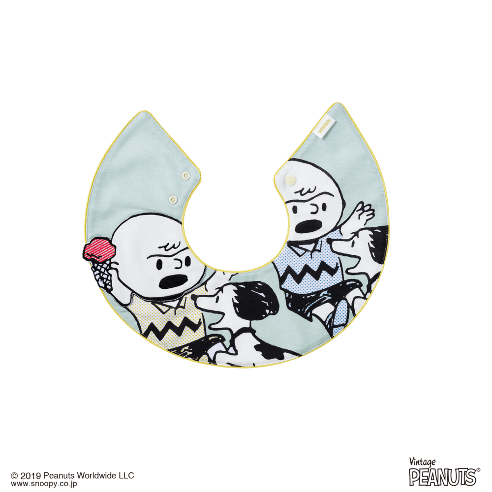 マールマール よだれかけ Peanuts 3 get down!