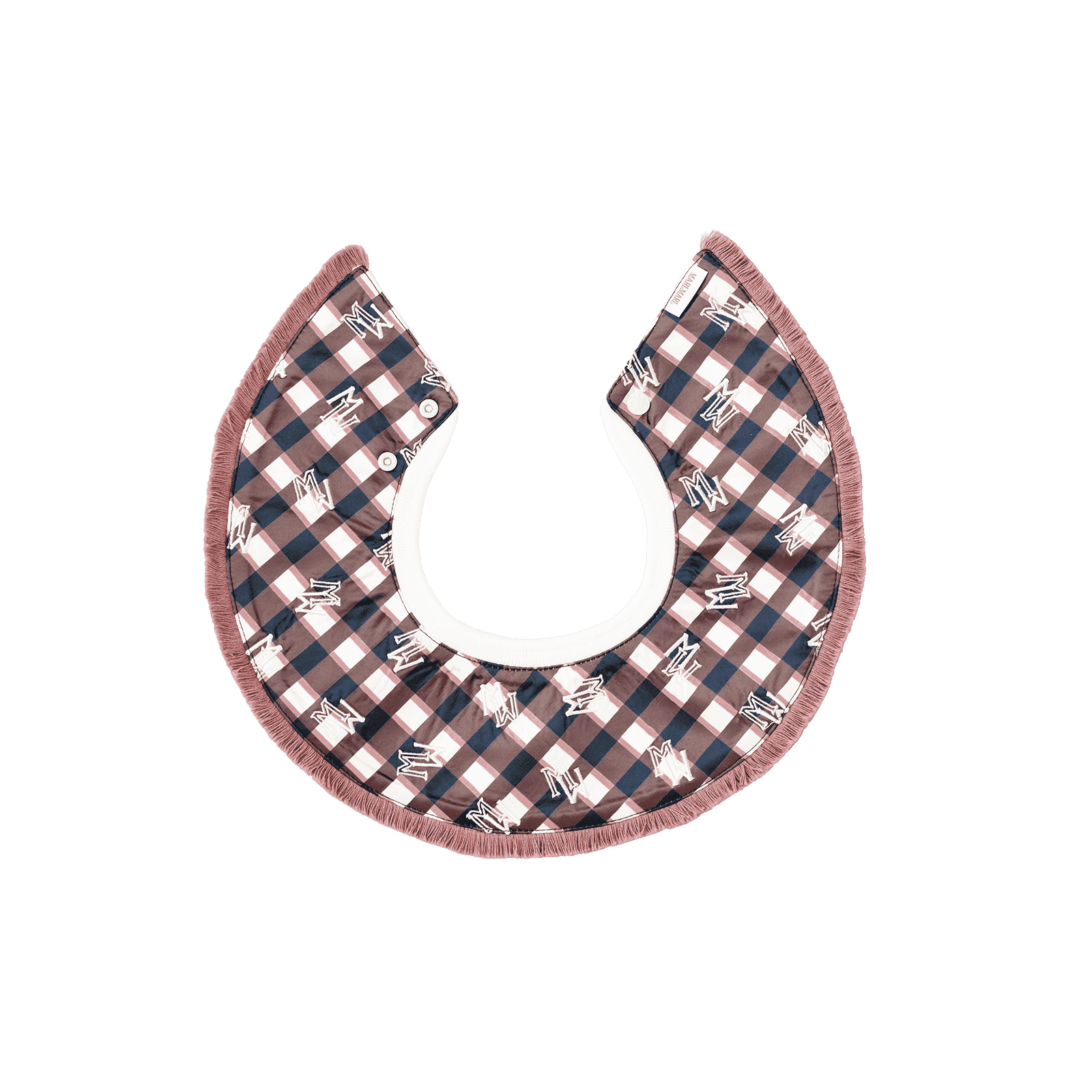 マールマール よだれかけ grid 3 meme bordeaux