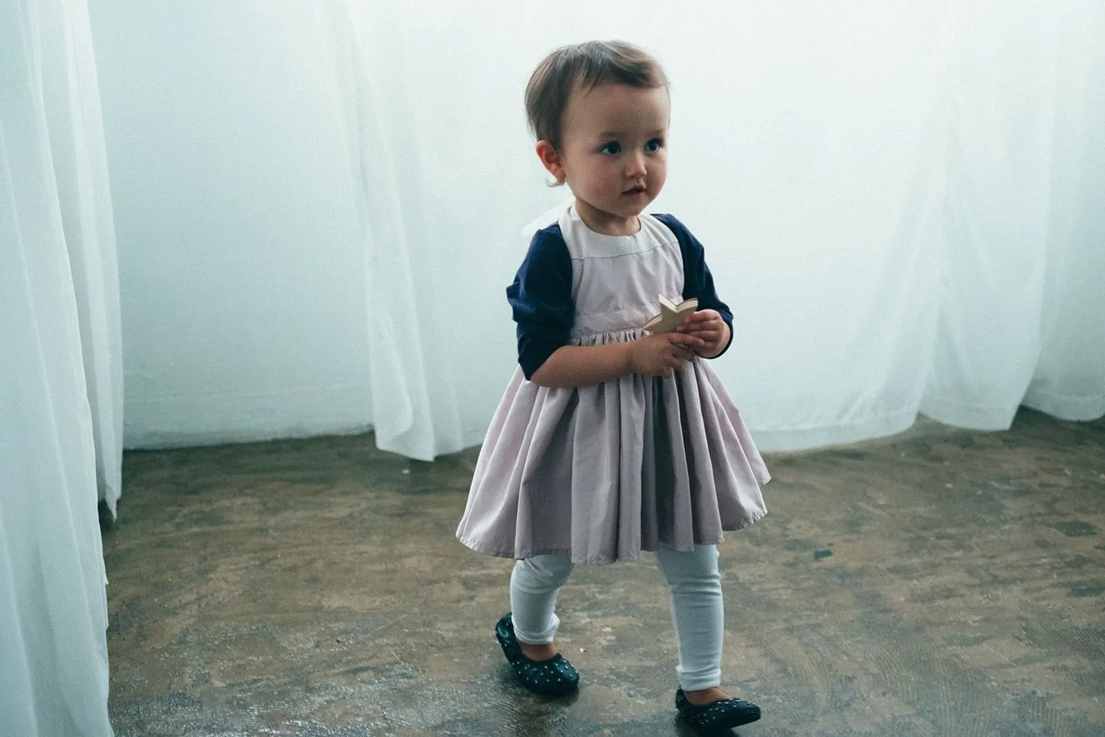 マールマール お食事エプロン bouquet 1 magnolia