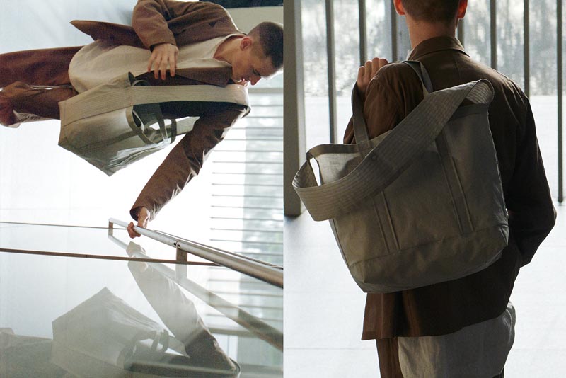 MATO by MARLMARL CONTAINER TOTE BAG AIR MIST