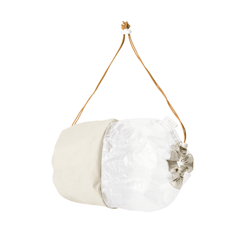 マトー バイ マールマール W開口ポーチバッグ MIST