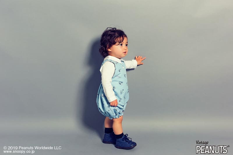 マールマール Peanuts 5 crew blue