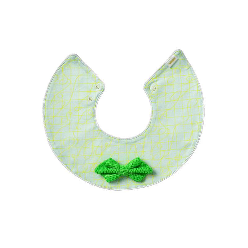 マールマール スタイ（名入れ刺しゅう可） joujou 4 crinkle green