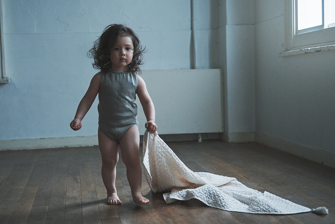 マールマール オーガニック肌着 MOY sleeveless 2 rikyu