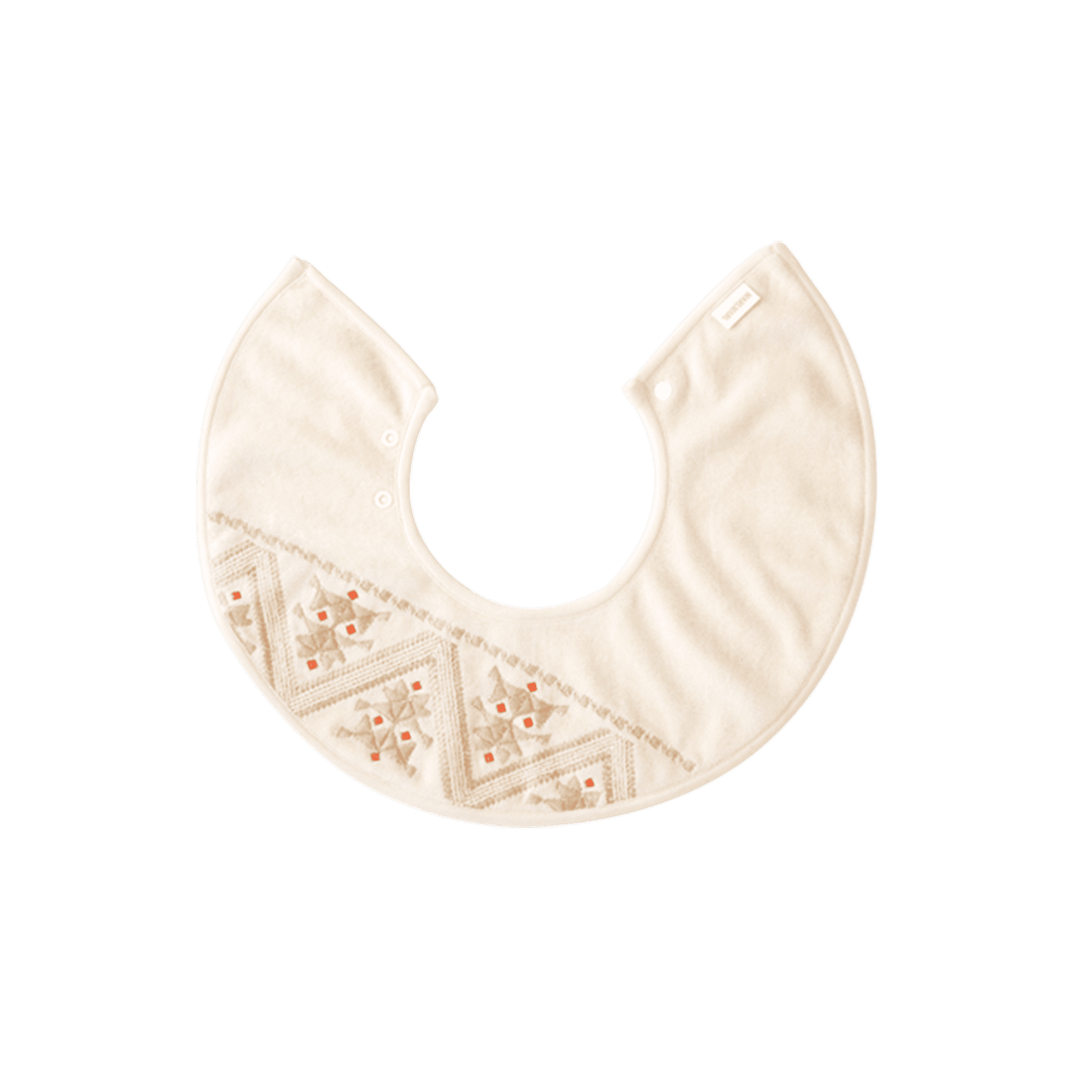 マールマール スタイ（名入れ刺しゅう可） organic 2 mosaic coral