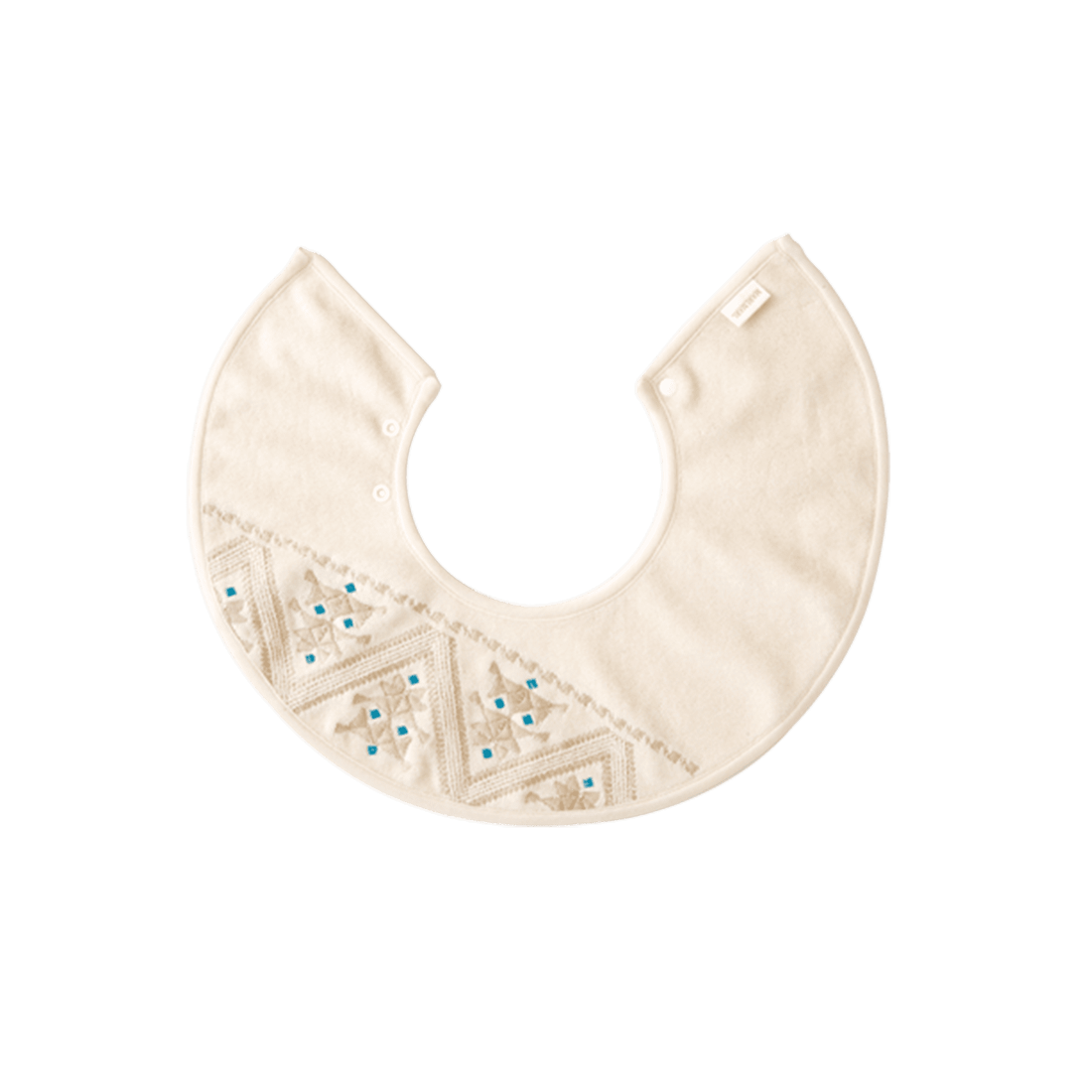 マールマール スタイ（名入れ刺しゅう可） organic 5 mosaic turquoise