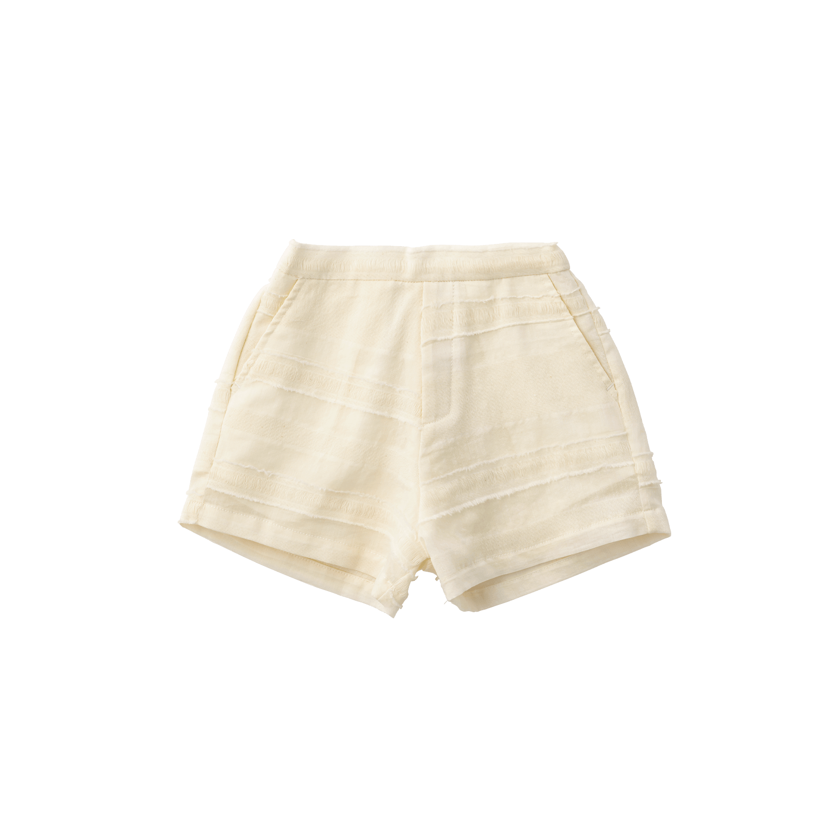 マールマール ショーツ leaves 3 fringe border