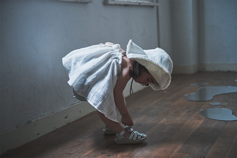 MARLMARL doudou dress airy white