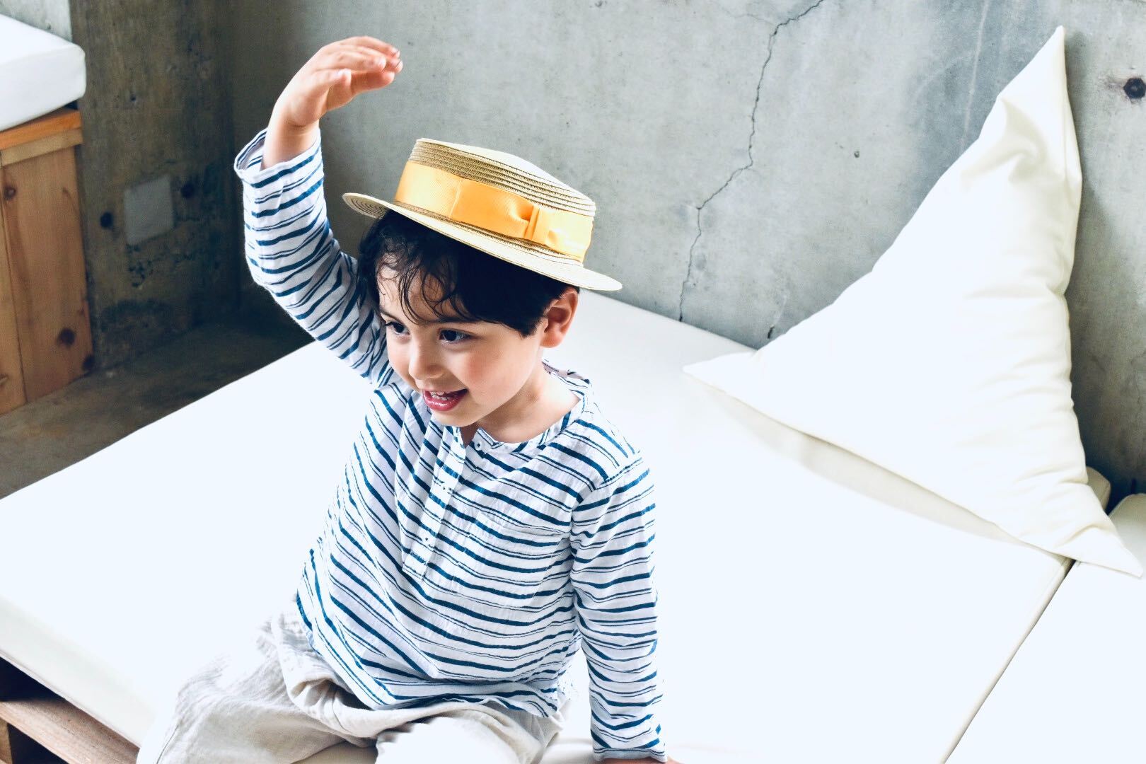 The Sunrise Shack mr. sun’s hat | 出産祝い・ギフトならMARLMARLのスタイ