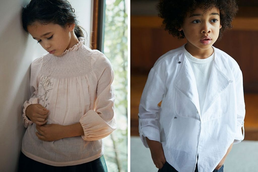 ブランド初の120cmサイズアイテムが登場！【shirts & blouse】