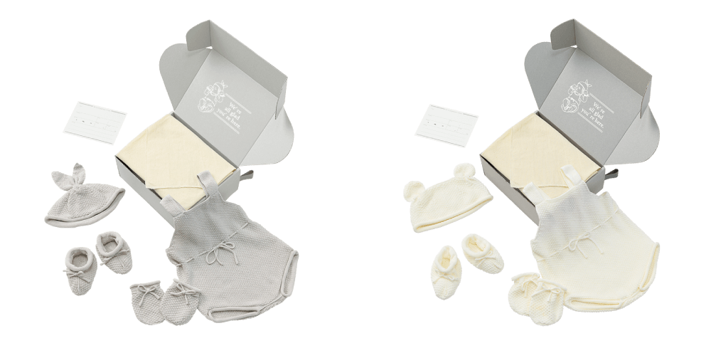 【Hello Babys】月齢フォト用マンスリーラグをプレゼント。新生児タイムカプセルボックス発売記念