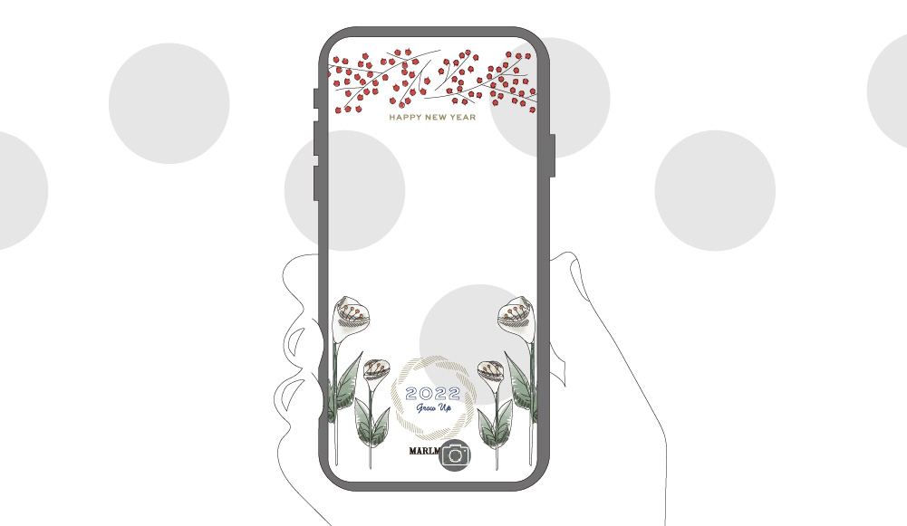 ARフォトフレームが毎月更新！