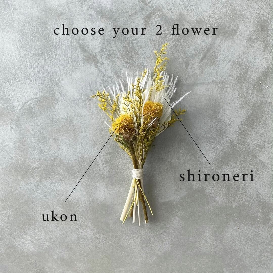 【私だけの花束】新サービス choose your flower スタート