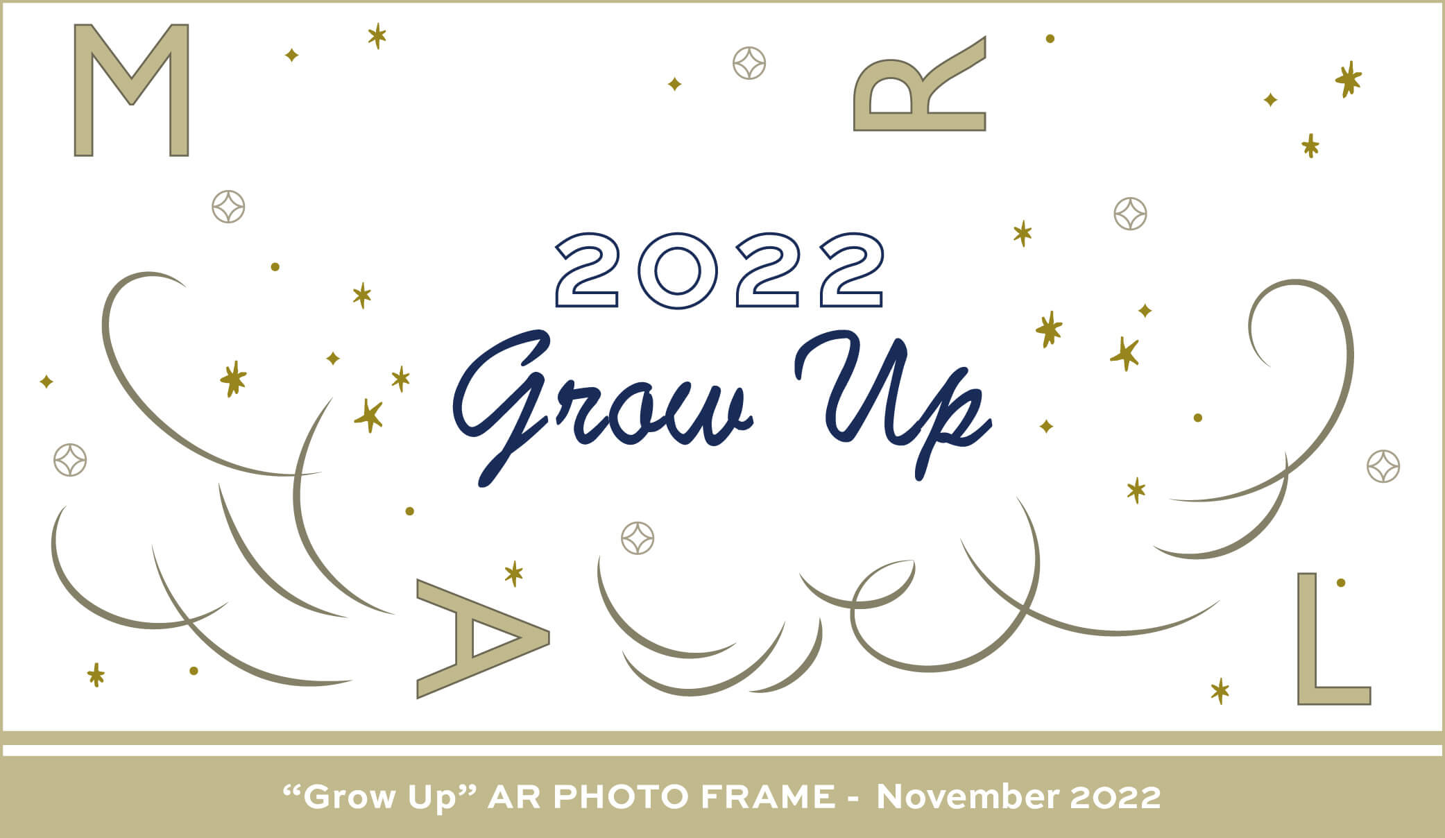 【ARフォトフレーム更新】11月はまたたく星のホリデーフレーム