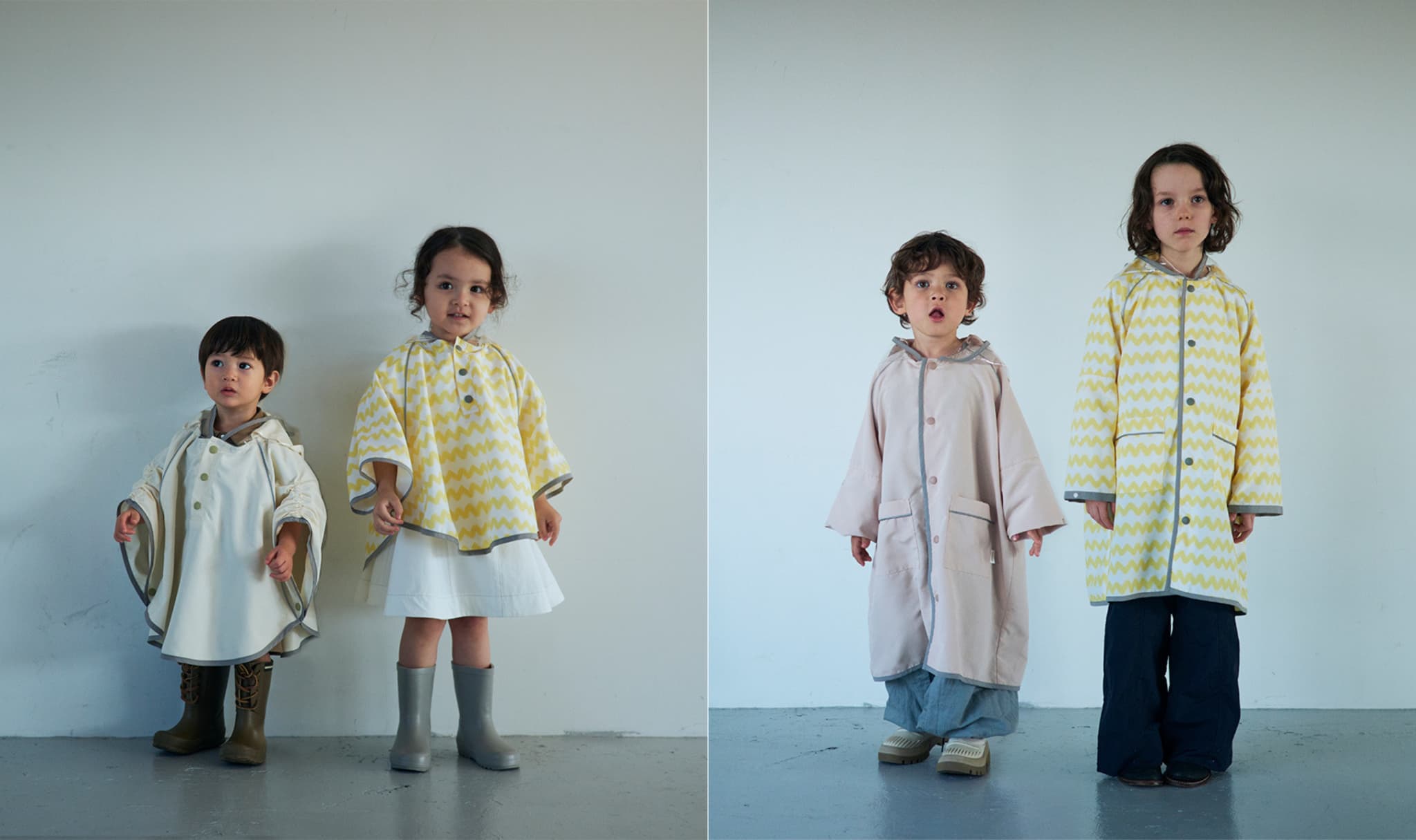 ＼レインウエアで雨の日も楽しく／ 直営店限定！オリジナル傘プレゼント