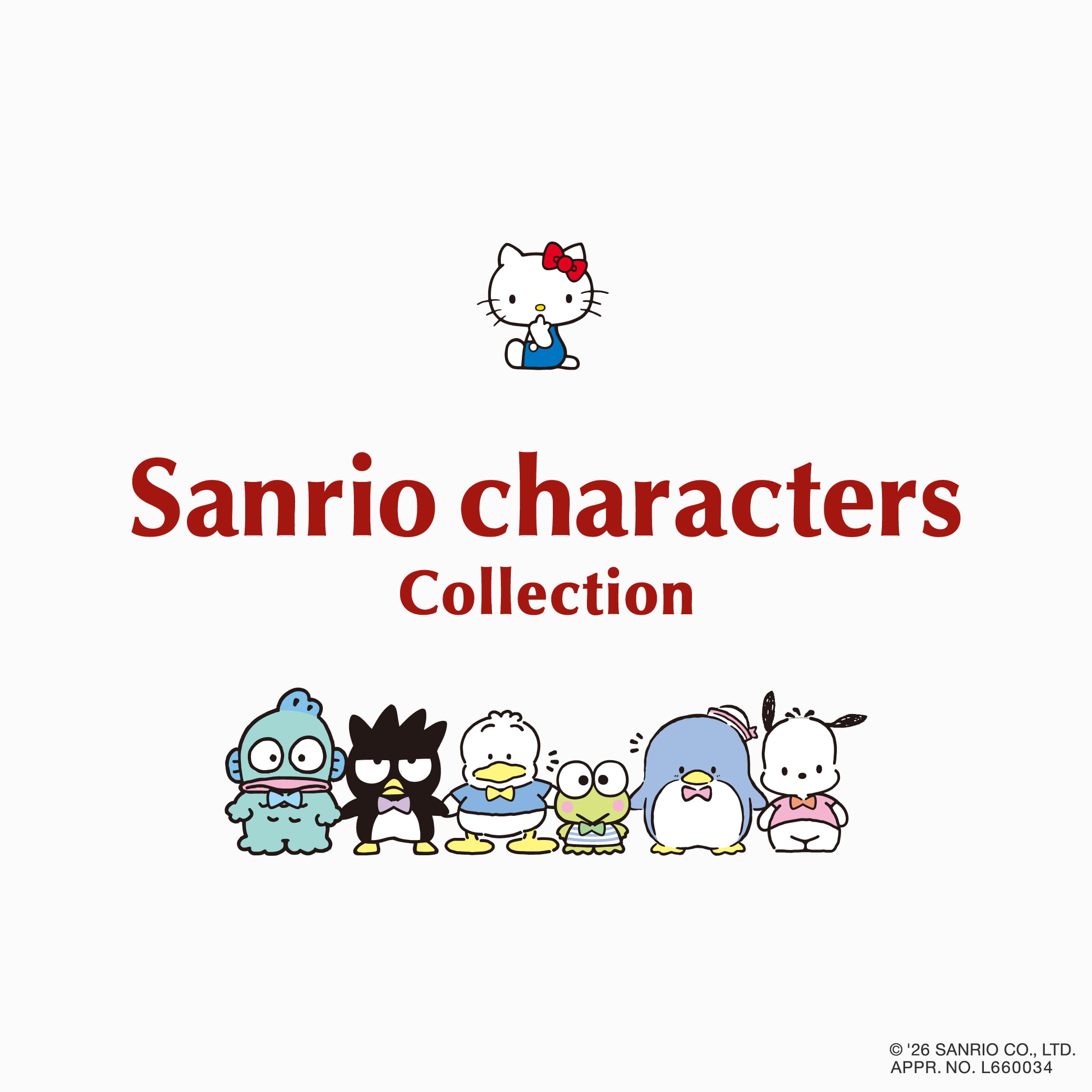 【サンリオキャラクターズ】「ハローキティ」や「はぴだんぶい」との限定コレクションを発売！ 2.19(THU.)