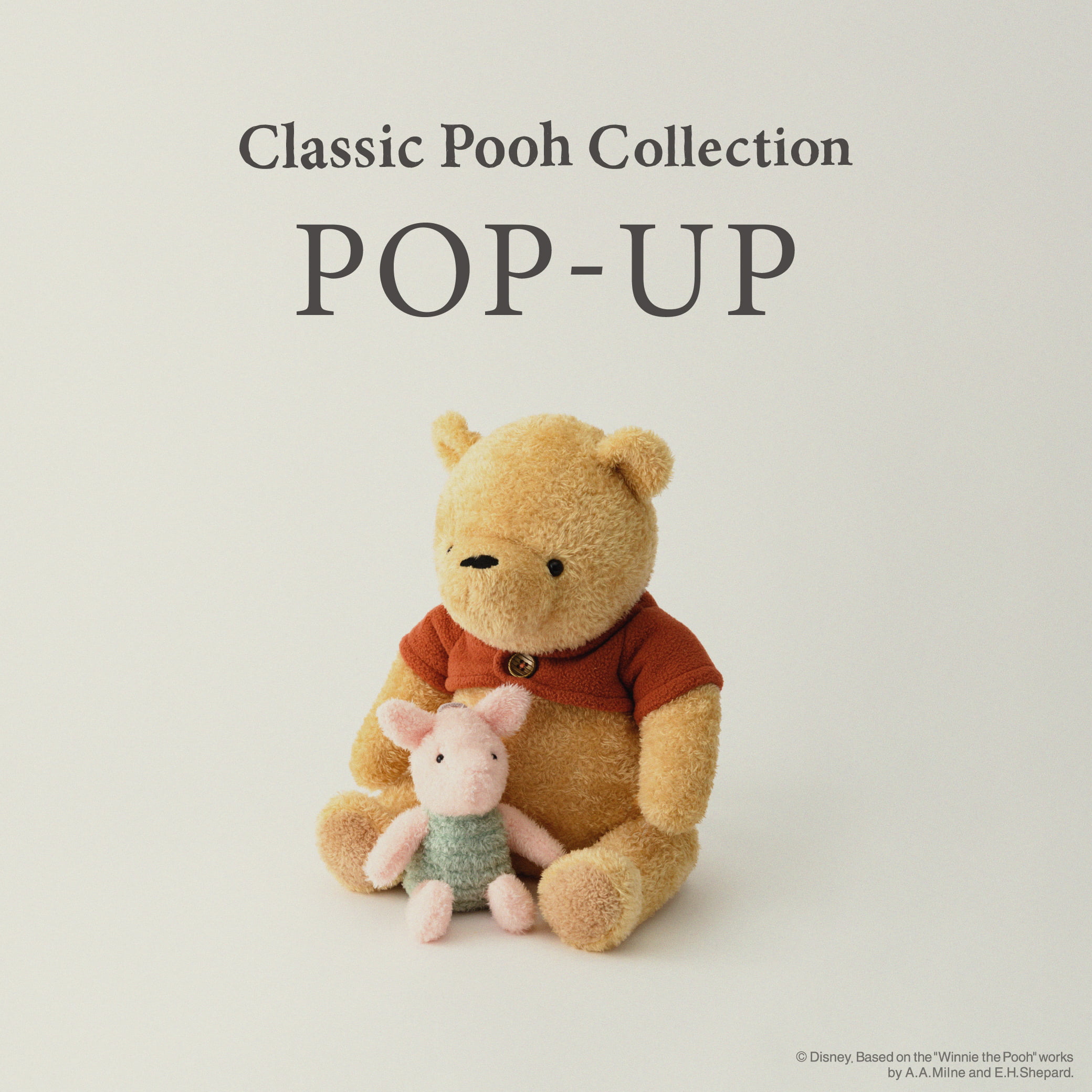 【伊勢丹新宿&阪急うめだ】「クラシック・プー」のPOP UP開催!どこよりも早く第二弾を先行販売 7.2(THU.)