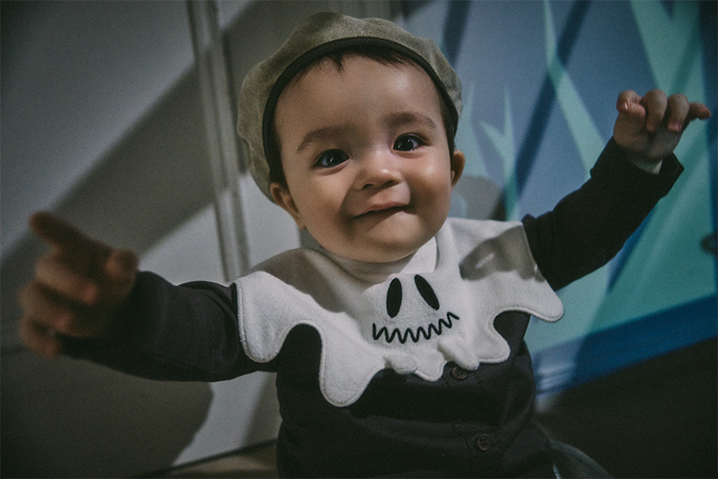 ghost bib white