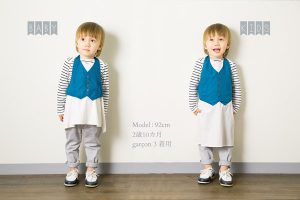 マールマール食事エプロンギャルソン3ベビー・キッズ